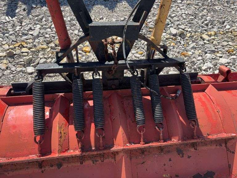 10’ Snow Plow for Truck Mount, Trip Edge Springs, Hydraulic Cylinders for Angling Left and Right,