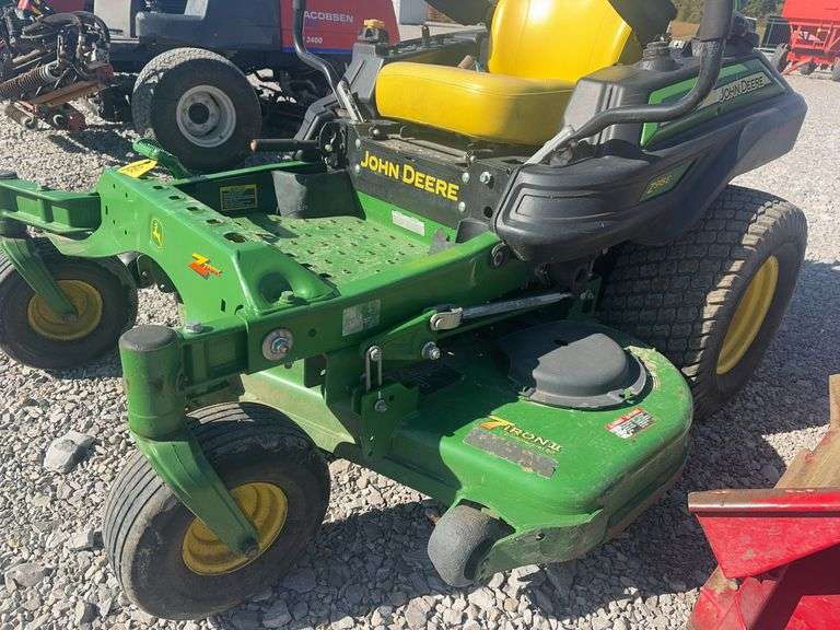 John Deere X 915 E Zero Turn Lawn Mower, 60” Commercial Deck, 1589 Hours, Starts And Runs, Kohler 726 CC Gas Engine, Air Cooled, Nice Seat