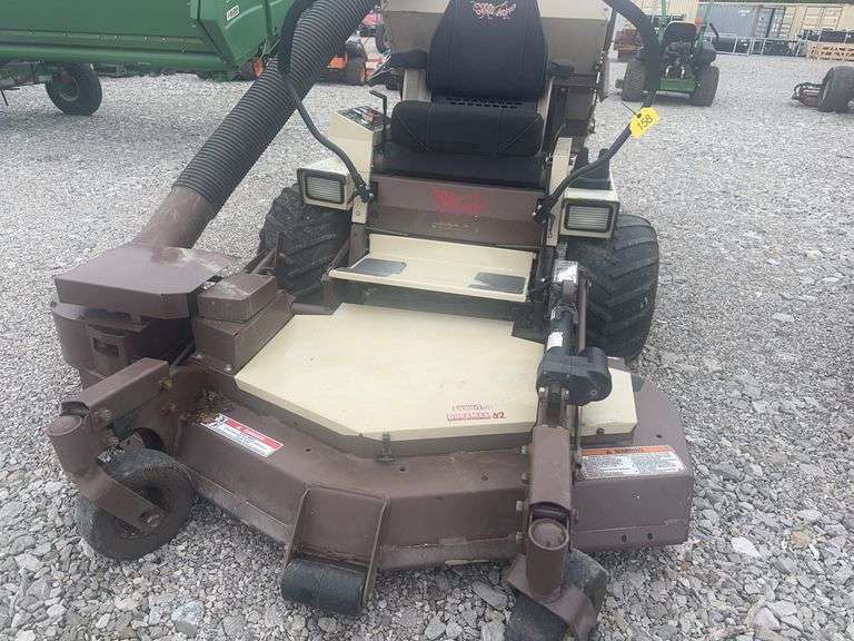 Grasshopper 721D Diesel Zero Turn, 52” Front Deck, Kubota Diesel Engine, Starts And Runs, Grass Catcher, Good Seat Upholstery, Bar Lug Tires, 932 Hours