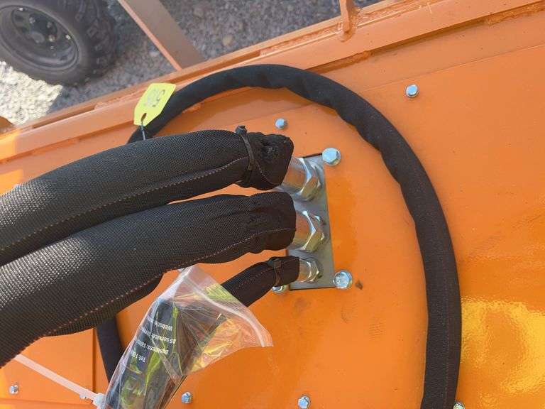 Unused Wuxi Wolverine Skid Steer Drum Mulcher 73” Wide, Model DUM-26-73W, High Flow