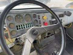 (TITLE) 1993 Freightliner Dump Truck FL 80, Title in Hand, Allison Auto Shift, Cummins Diesel 8.3, Automatic, Starts and Runs driven to Auction Yard, Rebuilt Hoist Cylinder 2024, Brake Work Done 2025, No A/C, Odometer does not work, Hood is Cracked, hole In Dump Bed , Idles Smooth, 22.5 Deep Tread Rears, Air Ride, Some Motor Work, Sleeves/Cylinder, Injectors And Pump Rebuilt, Air Leak under Dash, Former City Truck.