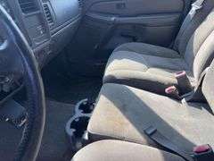 (TITLE) 2005 Chevrolet C2500 HD, 4 Door, 2 Wheel Drive, 140,267 Miles, Automatic, Knapheide Tool Box all Tool Box Doors Need Work, Rust on Lower Panels on Side of Truck, Bottom Sides of Tool Box Have Rust, Tires are Worn, Cloth Interior, Hole in Driver Seat, AC/Heat unknown Condition Vent selector Switch doesn’t Work, AM/FM/CD, No Backseat, Power Windows and Locks, Cruise Control,