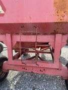 Ficklin Gravity Wagon, P & H Gear with 11L-15 Tires, Pulled To The Auction