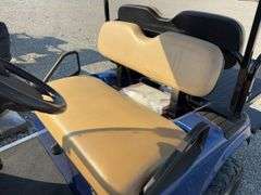 1993 E-Z-Go Gas Golf Cart, New Meter put In Last Year shows 10 Hrs, New Switch, Play with Key to Start Sometimes, Does Run, Good Looking Cart, Tires in Good Condition, Aluminum Wheels, No Tears or Rips in Vinyl, Windshield and Canopy Roof, Will Quit Running After It Warms Up. Buy It That Way.