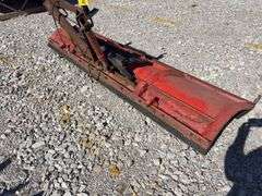 10’ Snow Plow for Truck Mount, Trip Edge Springs, Hydraulic Cylinders for Angling Left and Right,