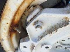 Ford 5600 Diesel Tractor, 5500 Hrs, 2 Owner Local Tractor, Used Mainly On Grain Auger. 4 Cylinder Engine, Sells With Loader