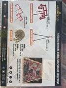 Unused Wuxi LandHero Rigging/Binding Chain/Suspension Equipment, (5) 3/8-1/2” Ratchet Binders, (8) 5/16-3/8” Ratchet Binders, (16) 5/16” x 20’ 5400lb Chains With Double Hooks, (10) 3/8” x 20’ 9200lb Chains With Double Hooks, (8) 5/16” Double Leg Lifting Chain Slings, Weight Of Box 895lbs