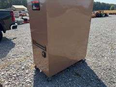 Knaack Data Vault, Caster Wheels, Upper Compartment, Lower Compartment, Printer/Copier, Large Screen.