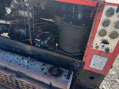 Air Compressor, Isuzu Diesel Engine, Starts and Runs, New Battery, 1523 hours, Unknown CFM,
