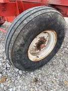 Gravity Wagon, Repainted Orange, 6 Hole Hub, Good Tires, Wooden Side Boards