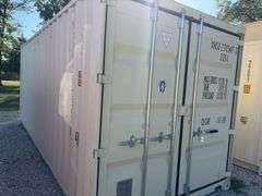 1 Trip 20‘ Shipping / Storage Container, Doors On End, Good Floor, Dry Inside, Consignor Will Deliver For A Fee, Container # XHCU 270347 7, Manufacture Date 3/25