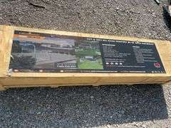 Unused LandHonor 11’ x 19’ All Steel Carport With 10’ Open Sidewalls, 30Ga Roof Panels, 19Ga Square Steel, Color Charcoal Grey, Model LHR-CP1119