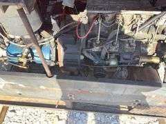 Air Compressor, Isuzu Diesel Engine, Starts and Runs, New Battery, 1523 hours, Unknown CFM,