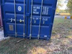 1 Trip 20‘ Shipping / Storage Container, Doors On End, Good Floor , Dry Inside,  Consignor Will Deliver For A Fee, Container # FWRU 028984 1,