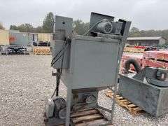 Viking Corp. Parts Cleaner For Heads and BLocksTumbler, Dust Collector, Blaster, Dayton Electric Motor 230 volts, 38 amps, 7.5 Hp, Model 6K884C,