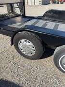 (TITLE) 1992 Shop Built Gooseneck  Car Hauler, 16’ Long, 89” Inside Fenders, 3000# Axels, Excellent   225/75R15 Transmaster Tires, Needs Lights, Aluminum Tool Box, (2) Light Duty Aluminum Ramps