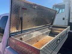 (TITLE) 2004 Chevy Colorado Pick Up, Extended Cab, Automatic Transmission, Power Windows, Passenger Window Won’t Roll Down, 183, 331 Verified Miles, 2 WD, Delta Aluminum Tool Box, Starts Easily, Driven In From 120 miles, 3.5 Liter V6 Engine, Idles Smooth, Front Tires 60%, Rear Tires 20%, Normal Dings From 20 years Of Use, Some Rust On Rear Rocker Panel (Pictured)