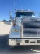 (TITLE) State of Arkansas Title; 2009 Freightliner FLD 120 SD Road Tractor,225”Wheel Base, 3.91 Gear Ratio, Electric Mirrors, Cruise Control, Tractor ABS Light On, Windshield Is Cracked, Starts And Runs With No Issues,DM 460 LA Mercedes Diesel Engine, Inline 6 Cylinder, 366,XXX Miles( Odometer And ECM Match On Mileage) Dual Line  Wet Kit, New 11R 24.5 Tires, (8) Aluminum Rims, Air Slide 5 th Wheel, Eaton 10 Speed, New Air Lines And Dryer, Nice Pre DEF Truck