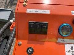 Unused Wuxi Landhero Mini Skid Steer Loader, Model # LDH-T460, 23 HP Gas Engine, Dumping Height 60”, Rubber Tracks 7” wide, 39” Wide Quick Attach Smooth Bucket, Remote Hydraulics on Loader Arms,