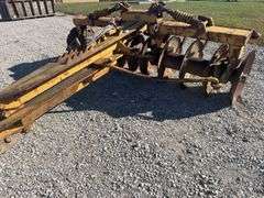 Rome 9’ Single Gang Disc, 26” Notched Blades, Model TMR 20, For Heavy Discing, 12” Spacing, Adjustable Tongue, Blade Scrapers.