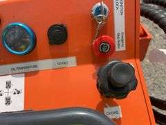 Unused Wuxi Landhero Mini Skid Steer Loader, Model # LDH-T460, 23 HP Gas Engine, Dumping Height 60”, Rubber Tracks 7” wide, 39” Wide Quick Attach Smooth Bucket, Remote Hydraulics on Loader Arms,