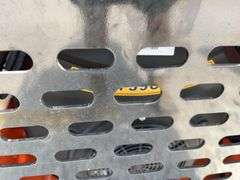 Unused Wuxi Landhero Mini Skid Steer Loader, Model # LDH-T460, 23 HP Gas Engine, Dumping Height 60”, Rubber Tracks 7” wide, 39” Wide Quick Attach Smooth Bucket, Remote Hydraulics on Loader Arms,