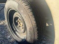 (TITLE) 2003 Homemade Trailer, 2” Ball Hitch, Fold Down Loading Ramps, Excellent Tires 205/60R 15, Spare Tire,