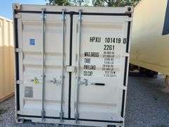 1 Trip 20‘ Shipping / Storage Container, Doors On End, Good Floor , Dry Inside,  Consignor Will Deliver For A Fee, Container # HPXU 101419 0, Manufacture Date 6/25