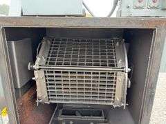 Viking Corp. Parts Cleaner For Heads and BLocksTumbler, Dust Collector, Blaster, Dayton Electric Motor 230 volts, 38 amps, 7.5 Hp, Model 6K884C,