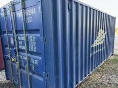 1 Trip 20‘ Shipping / Storage Container, Doors On End, Good Floor , Dry Inside,  Consignor Will Deliver For A Fee, Container # FWRU 028984 1,