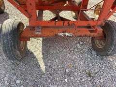 Killbros 350 Bushel Gravity  Wagon, Tires hold Air, Has Surface Rust, No holes in Floor, Hopper Door does work, Pulled to Auction Site, Sells With Hopper And Hydraulic Seed Auger.