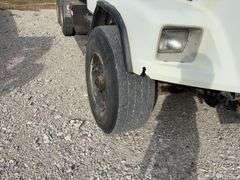 (TITLE) 1993 Freightliner Dump Truck FL 80, Title in Hand, Allison Auto Shift, Cummins Diesel 8.3, Automatic, Starts and Runs driven to Auction Yard, Rebuilt Hoist Cylinder 2024, Brake Work Done 2025, No A/C, Odometer does not work, Hood is Cracked, hole In Dump Bed , Idles Smooth, 22.5 Deep Tread Rears, Air Ride, Some Motor Work, Sleeves/Cylinder, Injectors And Pump Rebuilt, Air Leak under Dash, Former City Truck.