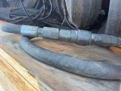 MegaSys Hydraulic Hoses For A Concrete Pumper Truck, Hunsche Concrete Pumping, 618 781-3554