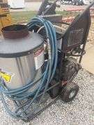 Zealco 2215 Hot Water Washer, Owner Reports It Works, 110Volt Motor, Been Sitting Unused