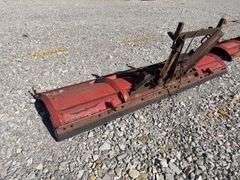 10’ Snow Plow for Truck Mount, Trip Edge Springs, Hydraulic Cylinders for Angling Left and Right,