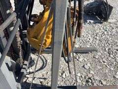 Fork lift Attachment, Skid Steer Quick Attach, Hydraulic Post Hole Diggers, No Auger Bits, Capable of Digging 14’deep,m