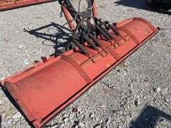 10’ Snow Plow for Truck Mount, Trip Edge Springs, Hydraulic Cylinders for Angling Left and Right,
