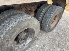 (TITLE) 1993 Freightliner Dump Truck FL 80, Title in Hand, Allison Auto Shift, Cummins Diesel 8.3, Automatic, Starts and Runs driven to Auction Yard, Rebuilt Hoist Cylinder 2024, Brake Work Done 2025, No A/C, Odometer does not work, Hood is Cracked, hole In Dump Bed , Idles Smooth, 22.5 Deep Tread Rears, Air Ride, Some Motor Work, Sleeves/Cylinder, Injectors And Pump Rebuilt, Air Leak under Dash, Former City Truck.