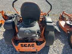 Scag Liberty Z Mid Mount Mower, 61” wide Cut, 486 engine hours, Kohler 26 HP Gas Engine, Starts and Runs,