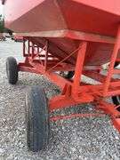 Gravity Wagon, Repainted Orange, 6 Hole Hub, Good Tires, Wooden Side Boards