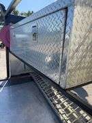 (TITLE) 1992 Shop Built Gooseneck  Car Hauler, 16’ Long, 89” Inside Fenders, 3000# Axels, Excellent   225/75R15 Transmaster Tires, Needs Lights, Aluminum Tool Box, (2) Light Duty Aluminum Ramps