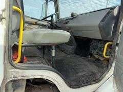 (TITLE) 1993 Freightliner Dump Truck FL 80, Title in Hand, Allison Auto Shift, Cummins Diesel 8.3, Automatic, Starts and Runs driven to Auction Yard, Rebuilt Hoist Cylinder 2024, Brake Work Done 2025, No A/C, Odometer does not work, Hood is Cracked, hole In Dump Bed , Idles Smooth, 22.5 Deep Tread Rears, Air Ride, Some Motor Work, Sleeves/Cylinder, Injectors And Pump Rebuilt, Air Leak under Dash, Former City Truck.