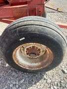 Ficklin Gravity Wagon, P & H Gear with 11L-15 Tires, Pulled To The Auction