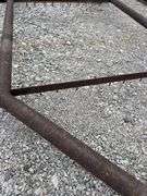 28’ Implement Trailer Frame, Wheels Are Splayed, No Deck, Parts Or Project.