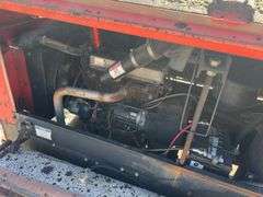 Air Compressor, Isuzu Diesel Engine, Starts and Runs, New Battery, 1523 hours, Unknown CFM,