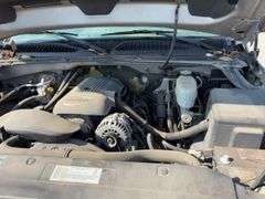 (TITLE) 2005 Chevrolet C2500 HD, 4 Door, 2 Wheel Drive, 140,267 Miles, Automatic, Knapheide Tool Box all Tool Box Doors Need Work, Rust on Lower Panels on Side of Truck, Bottom Sides of Tool Box Have Rust, Tires are Worn, Cloth Interior, Hole in Driver Seat, AC/Heat unknown Condition Vent selector Switch doesn’t Work, AM/FM/CD, No Backseat, Power Windows and Locks, Cruise Control,