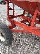 Gravity Wagon, Repainted Orange, 6 Hole Hub, Good Tires, Wooden Side Boards