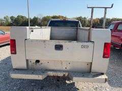 (TITLE) 2005 Chevrolet C2500 HD, 4 Door, 2 Wheel Drive, 140,267 Miles, Automatic, Knapheide Tool Box all Tool Box Doors Need Work, Rust on Lower Panels on Side of Truck, Bottom Sides of Tool Box Have Rust, Tires are Worn, Cloth Interior, Hole in Driver Seat, AC/Heat unknown Condition Vent selector Switch doesn’t Work, AM/FM/CD, No Backseat, Power Windows and Locks, Cruise Control,