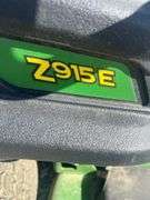 John Deere X 915 E Zero Turn Lawn Mower, 60” Commercial Deck, 1589 Hours, Starts And Runs, Kohler 726 CC Gas Engine, Air Cooled, Nice Seat