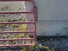 20’ 6 Rail Heavy Duty Steel Pipe Gate, hinges, No Rust